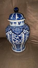 Balustervaas  antiek Royal sphinx delftsblauw dekselvaas, Antiek en Kunst, Ophalen of Verzenden