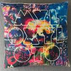 Set van twee Coldplay kussens - Perfect voor fans!, Gebruikt, Ophalen of Verzenden, Vierkant, Overige kleuren