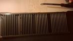 Mooie plieger radiator als nieuw! Zwart/antraciet, Ophalen, 30 tot 80 cm, Radiator, Zo goed als nieuw