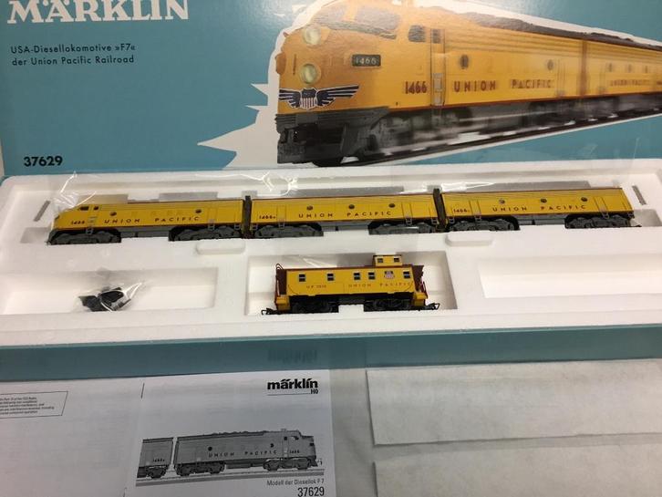 Märklin 37629 EMD F7 US Union Pacific. Let op!, Hobby en Vrije tijd, Modeltreinen | H0, Nieuw, Overige typen, Wisselstroom, Märklin