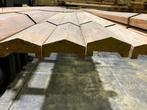 Hardhout-Cumaru-afdekker-schutting-afdeklat-ezelsrug38x80 mm, Ophalen, Nieuw, Hout, 3 tot 6 meter
