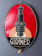 Gurtner bougies oud blikken reclamebord geen emaille, Ophalen of Verzenden