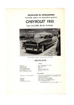 Olyslager Chevrolet 1955 Bel Air - 8 cil (voorlopige opgave), Ophalen of Verzenden