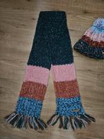 Handgebreide sjaal met muts Barts meisje, Ophalen of Verzenden, Zo goed als nieuw, Handgemaakt, Sjaal