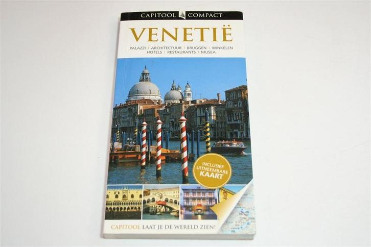 Venetië — Capitool Compact Gids — Met Uitneembare Kaart, Boeken, Reisgidsen, Zo goed als nieuw, Reisgids of -boek, Europa, Capitool
