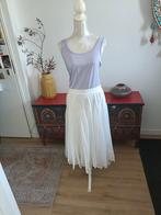 Prachtige rok met kanten rand., Kleding | Dames, Rokken, Wit, Maat 42/44 (L), Ophalen of Verzenden, Zo goed als nieuw