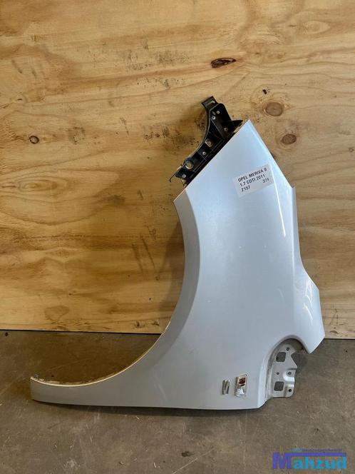OPEL MERIVA B zilver Z157 links scherm voorscherm 2010-2017, Auto-onderdelen, Carrosserie en Plaatwerk, Spatbord, Opel, Gebruikt