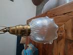 art deco hanglamp holophane geribbeld glas, Ophalen of Verzenden