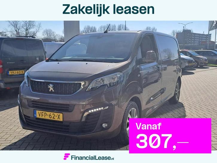 Peugeot Expert 2.0 BlueHDI 120 Standard Asphalt | Automaat |, Auto's, Bestelauto's, Bedrijf, Lease, Financial lease, ABS, Achteruitrijcamera