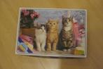 Puzzel 500st, Poezen, Ophalen of Verzenden, 500 t/m 1500 stukjes, Gebruikt, Legpuzzel