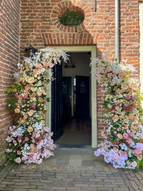 Bloemenboog/Arch huren bruiloft zijden bloemen (huur), Hobby en Vrije tijd, Feestartikelen | Verhuur, Nieuw, Geboorte of Huwelijk
