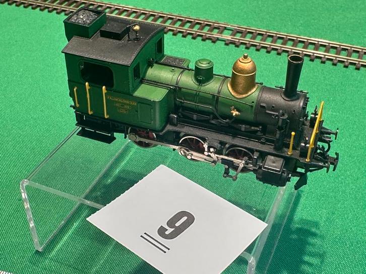 9 Liliput 3351 H0 stoomlocomotief Ee 3/3 Feldschlosschen, Hobby en Vrije tijd, Modeltreinen | H0, Gebruikt, Locomotief, Gelijkstroom