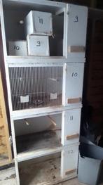 Kweek Kooie 4 delige, Dieren en Toebehoren, Vogels | Hokken en Kooien, Ophalen of Verzenden, Zo goed als nieuw, Hout, Broedkooi of Kweekkooi