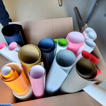 Flex rollen divers voor kleding bedrukking beschikbaar voor biedingen
