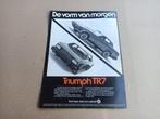 Reclame (uit oud tijdschrift) Triumph TR-7 (1978), Verzamelen, Automerken, Motoren en Formule 1, Verzenden