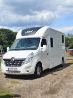 Renault Master T35 2.3 dCi L3H3 PAARDENWAGEN STX HENGSTENUIT, Auto's, Bestelauto's, Navigatiesysteem, Gebruikt, 4 cilinders, 150 pk