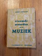 Leon c. Bouman - vreemde woorden in de muziek, Boeken, Muziek, Ophalen of Verzenden, Gelezen, Algemeen