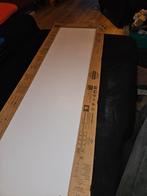 2 hoogglans witte tegels - 120 cm x 40 cm, Nieuw, Minder dan 5 m², Wandtegels, 20 tot 40 cm