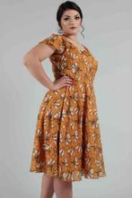 NIEUW! Voodoo Vixen Floral Flare jurk retro vintage 3XL, Kleding | Dames, Jurken, Verzenden, Voodoo Vixen, Maat 46/48 (XL) of groter