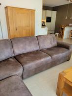 Bruine Hoekbank - Ruim en Comfortabel, Huis en Inrichting, Banken | Bankstellen, Ophalen, 250 tot 300 cm, Gebruikt, Hoekbank
