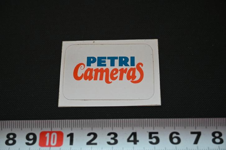 sticker petri cameras, Verzamelen, Stickers, Zo goed als nieuw, Ophalen