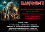 Iron Maiden concertbusreis vanuit t Noorden van Nederland -, Tickets en Kaartjes, Eén persoon, Juli, Hard Rock of Metal
