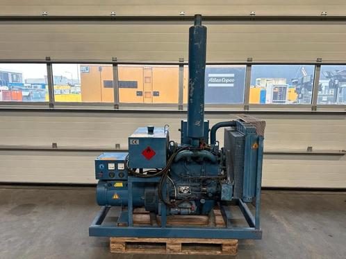 Marelli 35 kVA Diesel noodstroom generatorset, Zakelijke goederen, Machines en Bouw | Aggregaten, Ophalen of Verzenden