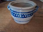 Grote puntgave Keulse pot  24 x 17 origineel, Tuin en Terras, Rond, Ophalen of Verzenden, Zo goed als nieuw, Aardewerk