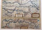Kopergravure Rijn, Maas, Waal. Henricus Hondius, 1630., Ophalen