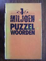 1 miljoen puzzelwoorden, Ophalen of Verzenden, Gelezen, Overige onderwerpen