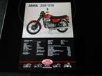 Folder JAWA 350 638 + zijspan, Verzenden, Overige merken