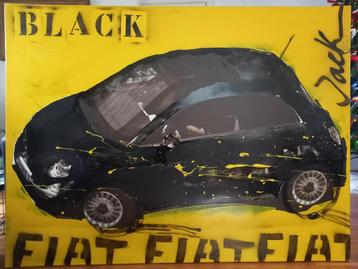 Jacks Art Jack Liemburg Black Fiat 160x120 beschikbaar voor biedingen