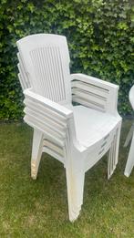 5 kunststof stoelen, Ophalen, Gebruikt, Kunststof