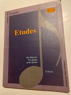 Chopin Etudes - Klavier Muziek, Muziek en Instrumenten, Bladmuziek, Klassiek, Ophalen of Verzenden, Zo goed als nieuw, Artiest of Componist