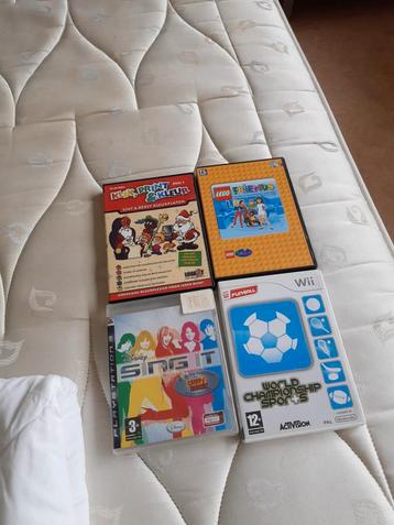 Diverse Games: Klik Print, Lego Friends, Disney Sing It, Wii beschikbaar voor biedingen