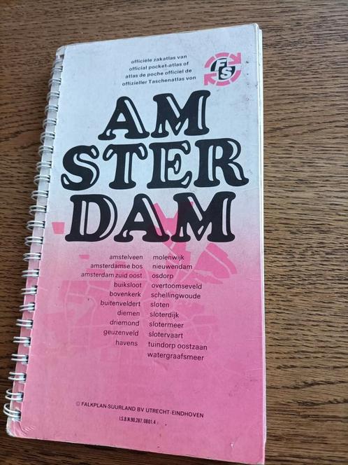 Amsterdam Zakatlas - Falkplan, Boeken, Atlassen en Landkaarten, Gelezen, Overige atlassen, Nederland, 1800 tot 2000, Ophalen of Verzenden
