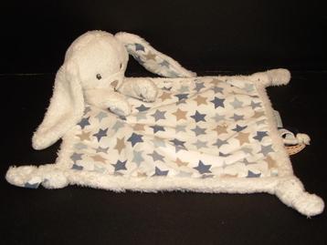 MIXED STARS LITTLE DUTCH KONIJN KNUFFELDOEK PLUCHE WIT beschikbaar voor biedingen