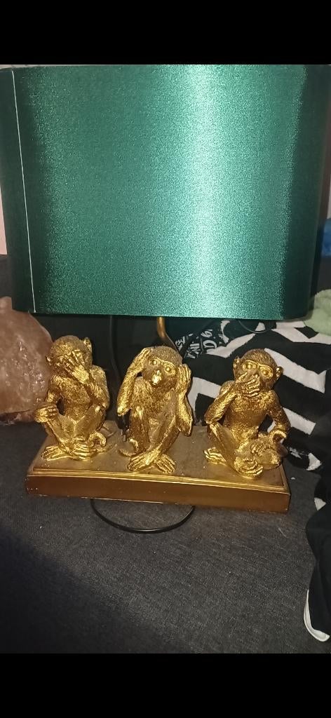 Lamp horen zien zwijgen. Apen, Ophalen of Verzenden, Zo goed als nieuw