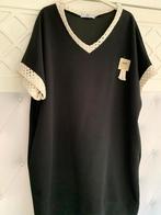 Zwart jurkje maat 50/52, Kleding | Dames, Grote Maten, Ophalen of Verzenden, Zo goed als nieuw, Zwart, Jurk