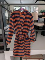 Badjas 146-152 Hema oranje/ donkerblauw, Kinderen en Baby's, Ophalen of Verzenden, Zo goed als nieuw, Nacht- of Onderkleding