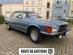 Mercedes 500 SLC 1981 | Route 66 auctions, Auto's, Oldtimers, Automaat, Blauw, Mercedes-Benz, Bedrijf