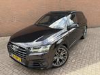 Audi Q7 4.0 TDI SQ7 quattro Pro Line + 7p, Auto's, Gebruikt, 7 stoelen, Zwart, Leder