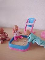 Little mini baby born popjes., Ophalen of Verzenden, Zo goed als nieuw, Babypop