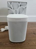 Sonos One Gen.2, wit, Ophalen of Verzenden, Gebruikt, Front, Rear of Stereo speakers, Sonos