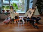Piratenschip + vuurtoreneiland playmobil, Kinderen en Baby's, Speelgoed | Playmobil, Ophalen, Gebruikt