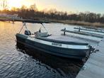 Prachtige nieuwe Dock Steel 630 met 60 PK Mercury motor, Ophalen, Staal, 50 pk of meer, Zo goed als nieuw