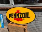 PENNZOIL oud groot reclamebord, Verzamelen, Merken en Reclamevoorwerpen, Reclamebord, Gebruikt, ., Ophalen of Verzenden
