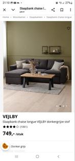 Slaapbank, Ophalen, Tweepersoons, 190 cm of minder, 140 cm