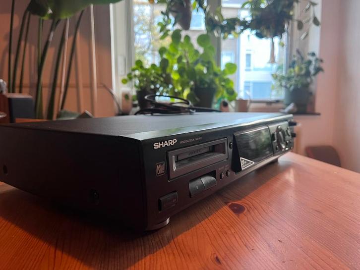 Sharp MiniDisc Deck MD-R2 – 20-bit Wide Bit Processing, Audio, Tv en Foto, Versterkers en Receivers, Gebruikt, Stereo, Pioneer
