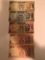 Bankbiljetten India, Postzegels en Munten, Bankbiljetten | Azië, Ophalen of Verzenden
